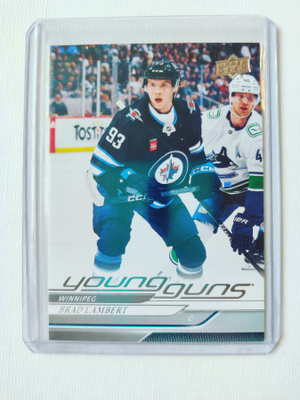 24-25 UD Young Guns - Brad Lambert