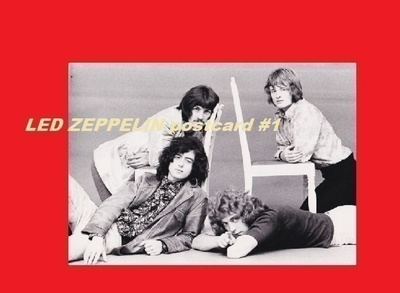 LED ZEPPELIN --- postikortti 10cm x 15cm   #1