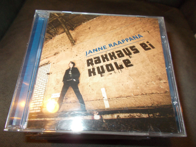 CD JANNE RAAPPANA ** RAKKAUS EI KUOLE **