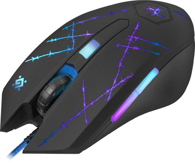 Defender Forced GM-020L mouse Gaming Ambidextrous USB Type-A