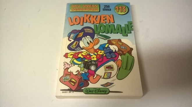 Aku Ankan taskukirja 113  Loikkien lomalle