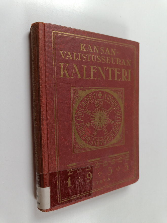 Kansanvalistusseuran kalenteri 1933