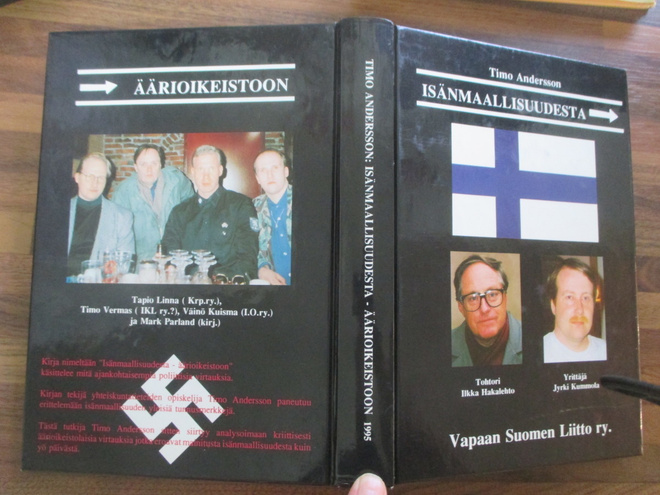 TIMO ANDERSSON - ISÄNMAALLISUUDESTA ÄÄRIOIKEISTOON ( 1,P