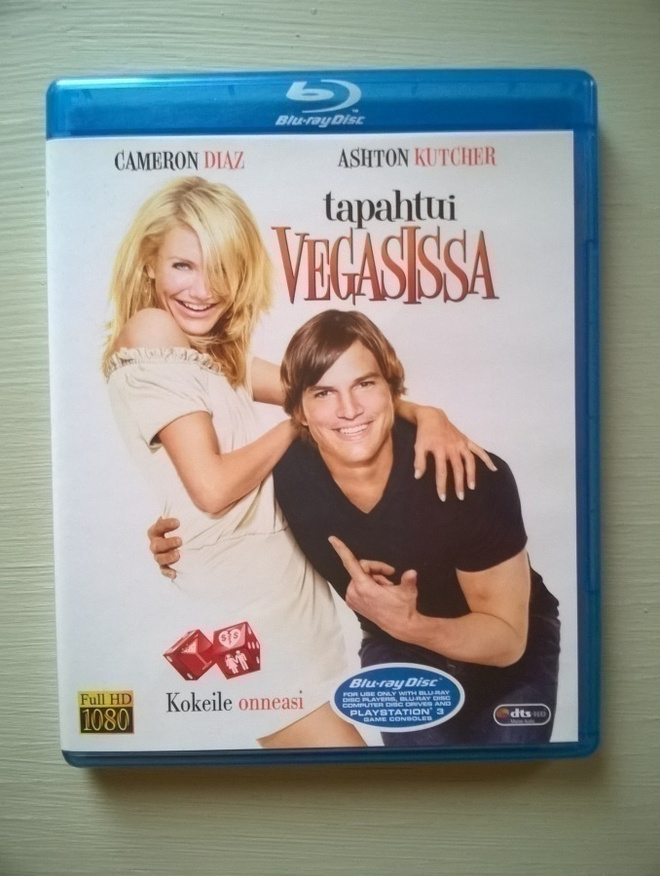Tapahtui Vegasissa Blu-Ray