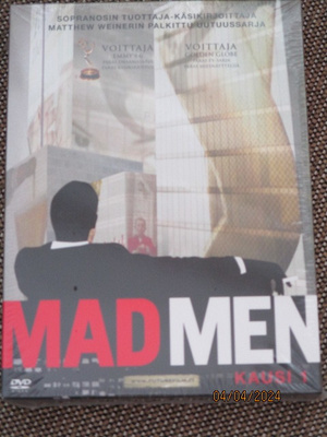 MAD MEN kausi 1 (4 x DVD)