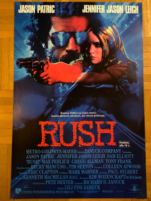 Vanha elokuvajuliste: Rush