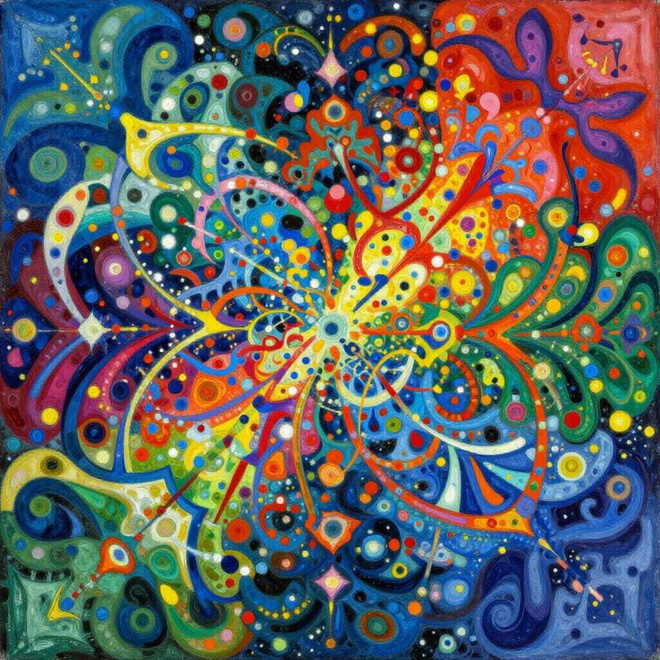 Uusi abstrakti alumiinitaulu 20 cm x 20 cm
