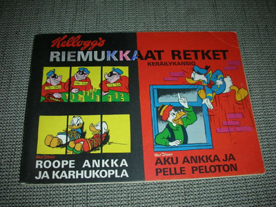 vanha Kellog's keräilykirja retket