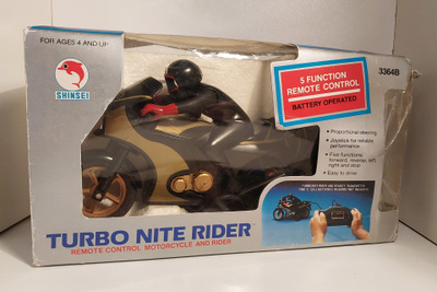 Letkuohjattava moottoripyörä Turbo Nite Rider