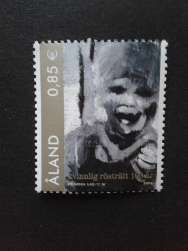 åland 2006 naisten äänioikeus 100v 0,85e**