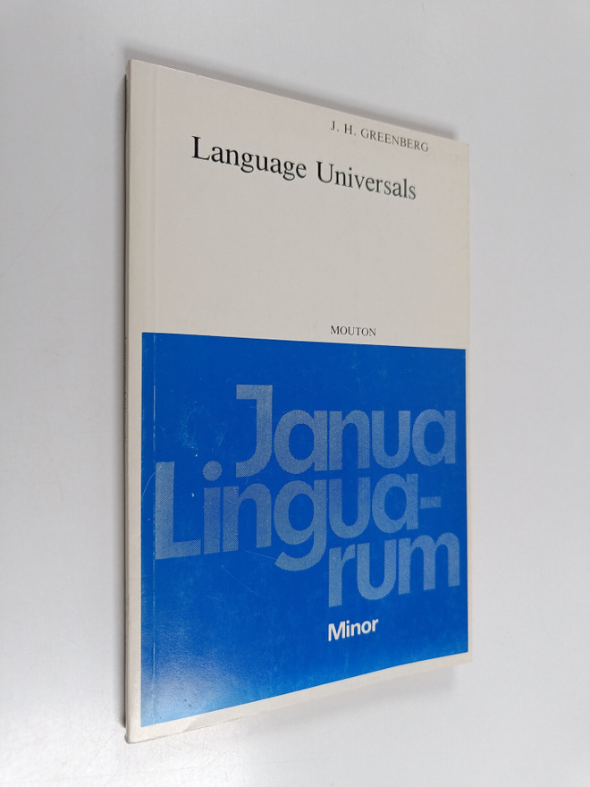 Joseph H. Greenberg : Language universals with special re...