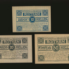 Itävalta Notgeld 10, 20, 50 Heller, Roitham 1920 - pikkukuva 2