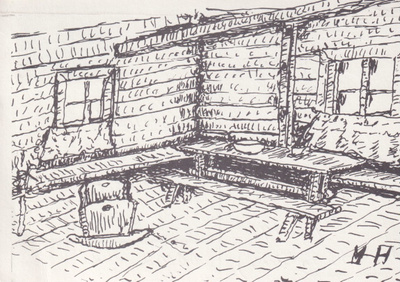Joroinen: Karhulahden kotiseutumuseo (piirroskortti)