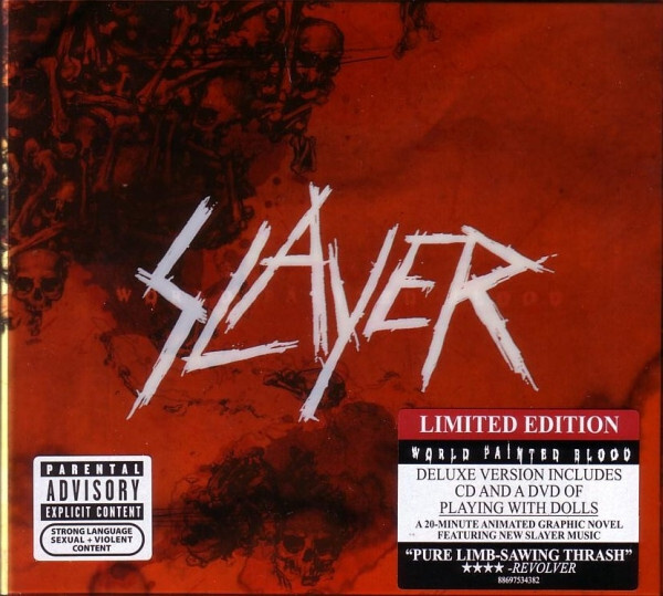 Slayer - World Painted Blood (CD+DVD) NEAR MINT!! Limited Ed