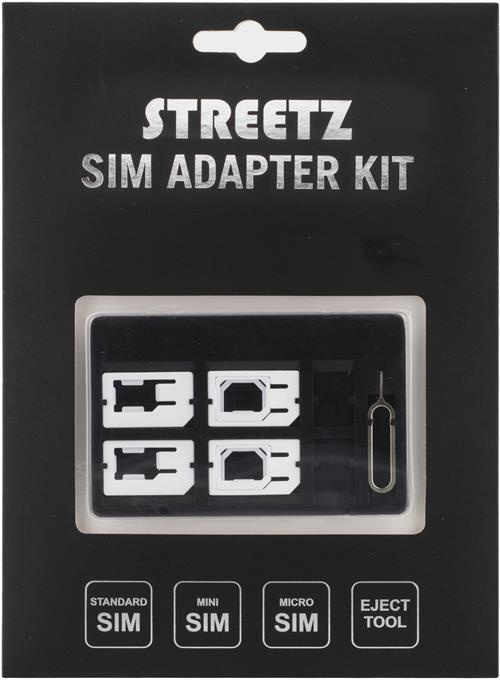 Streetz SIM-kortin Sovitinsarja, 5 osaa *UUSI*