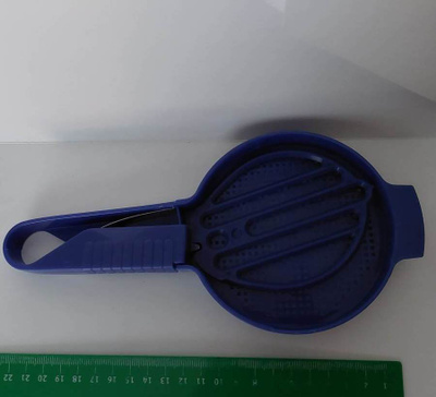 Tupperware jauhosirotin muovia sininen