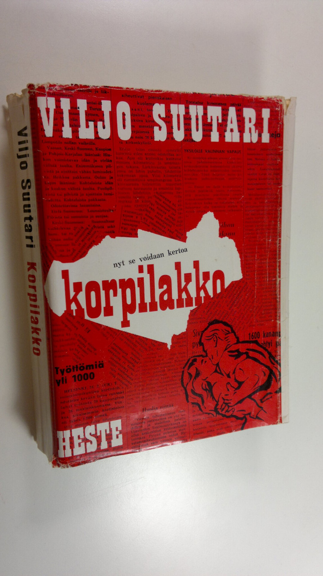 Viljo Suutari : Korpilakko (signeerattu)