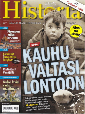 Tieteen Kuvalehti HISTORIA 14/2013 V1-ohjus
