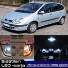 Renaul Scenic I Sisätilan LED-sarja 10-osainen - pikkukuva 1