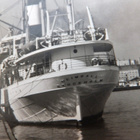 VANHA Postikortti Helsinki Laiva Heimdall 1930-l - pikkukuva 2