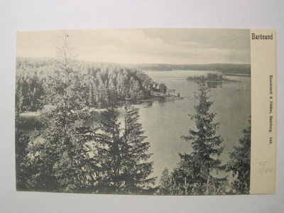VANHA Postikortti Inkoo HUIPPUKUNTO ennen-1905