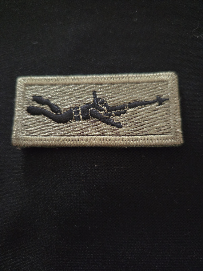 Ecuador army armeijan Sukeltaja kangasmerkki Frogmen patch