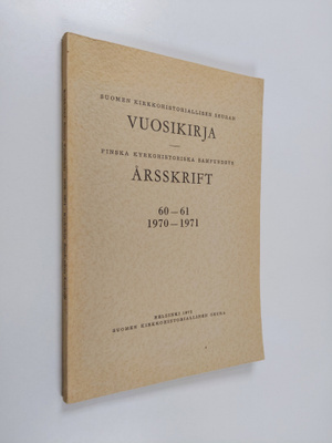 Pentti (toim.) Lempiäinen : Suomen kirkkohistoriallisen s...