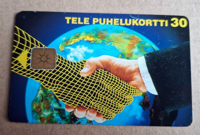 Tele-Akatemia puhelukortti 30 mk 1997