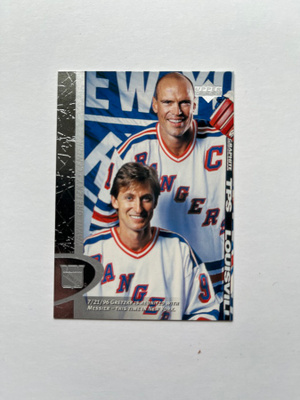 1996-97 Upper Deck Wayne Gretzky / Mark Messier #108