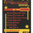 Keräilykuva Famous SUPERSTARS n:o 099 ROB THOMAS - pikkukuva 2