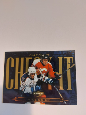 1997-98 Score Check It #10 Mike Grier