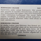 CHYMOS ROBINSON CRUSOE  ERÄ 1 0,80 €/kpl - pikkukuva 2