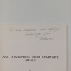 Brittmarie Sandström : Zinc absorption from composite mea... - pikkukuva 2