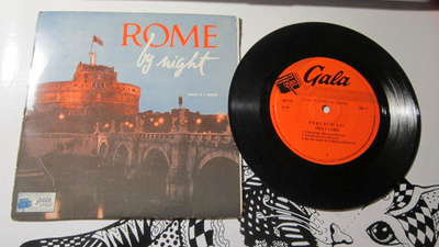 Italo E I Ciros 7" EP Swe 1965 Rome By Night