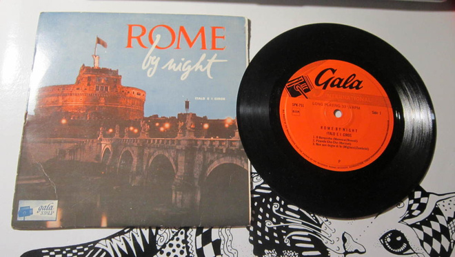 Italo E I Ciros 7" EP Swe 1965 Rome By Night