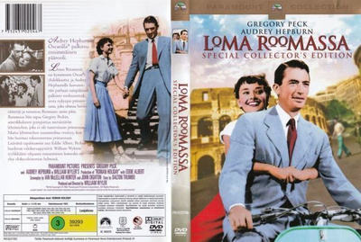 Loma Roomassa (v. 1953) Audrey Hepburn, Gregory Peck