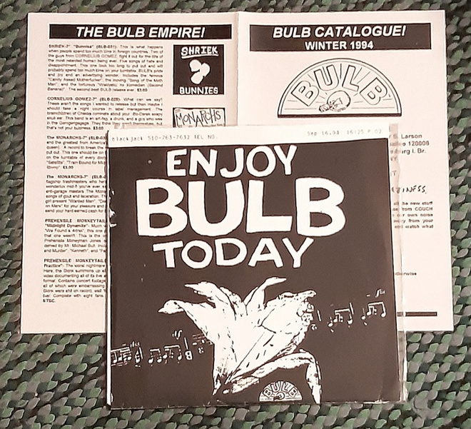 V/A - Enjoy Bulb Today / Welcome to Blackjack 7"EP-kokoelma