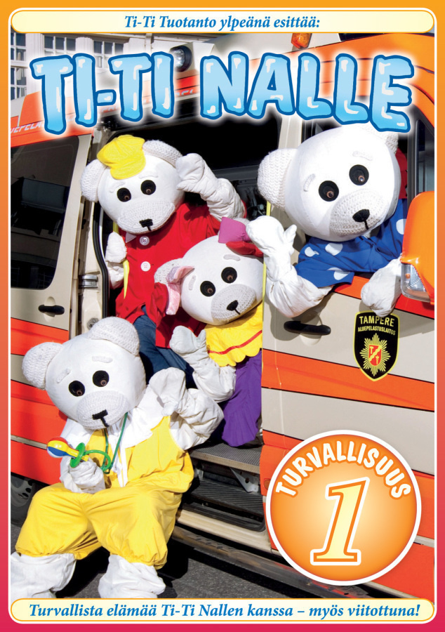 Ti-Ti Nalle :  Turvallisuus 1  -  DVD