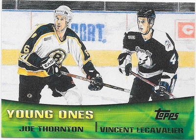 2000-01 Topps Combos #TC7 Joe Thornton & Vincent LeCavalier