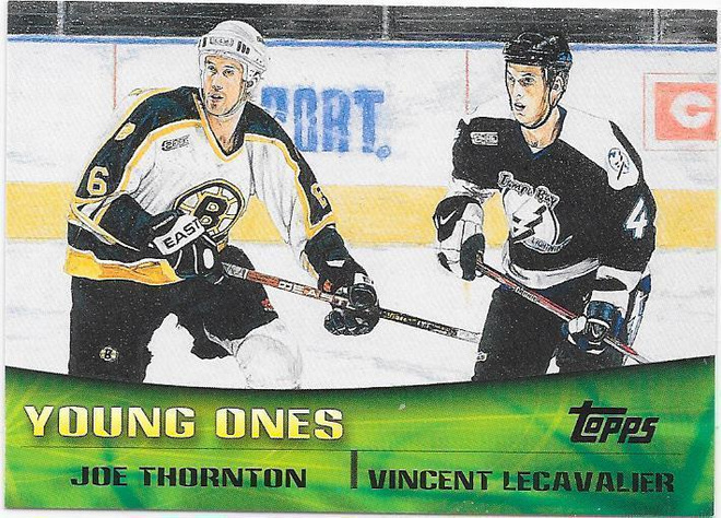 2000-01 Topps Combos #TC7 Joe Thornton & Vincent LeCavalier