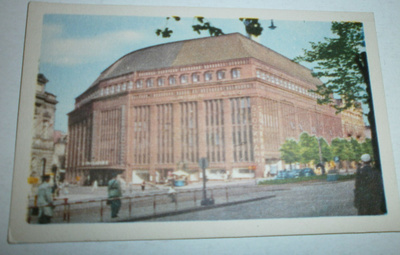 Helsinki, Stockmann, värill. pikkukortti, ei p.