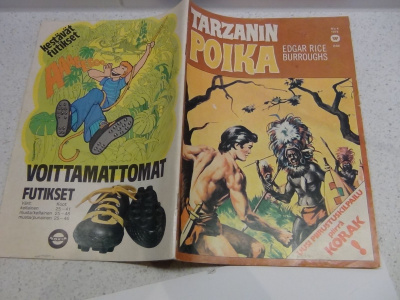 TARZANIN  POIKA,  SALAPERÄISET  PYGMIT  , 1975