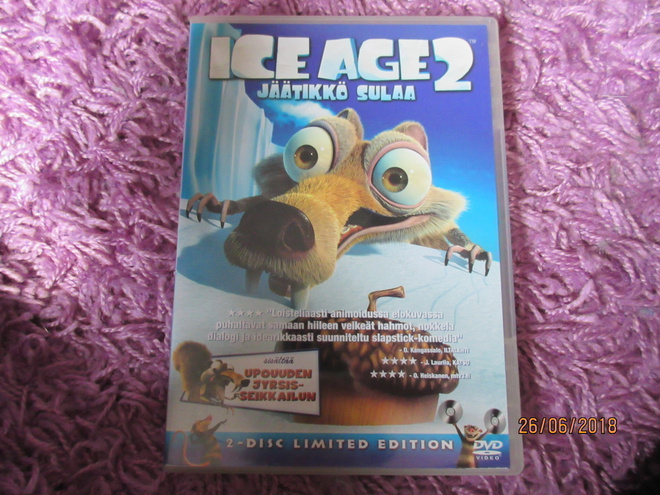 Ice Age 2: Jäätikkö Sulaa dvd