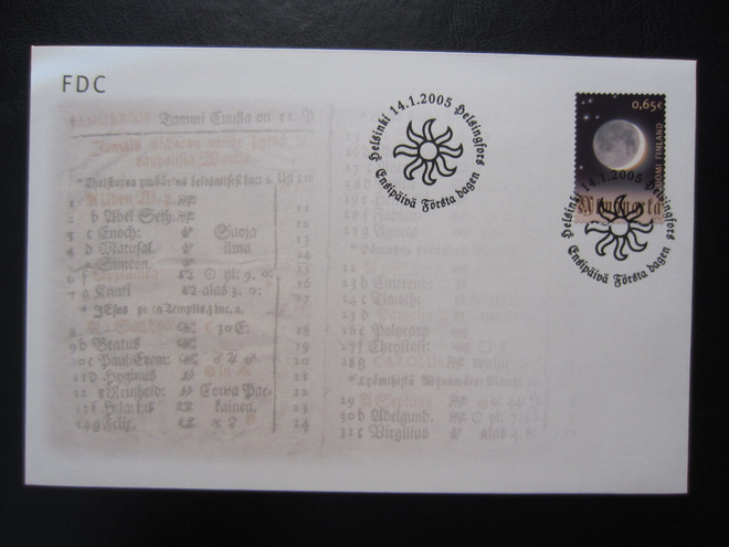 FDC 2005 Suomenkielinen almanakka 300 vuotta