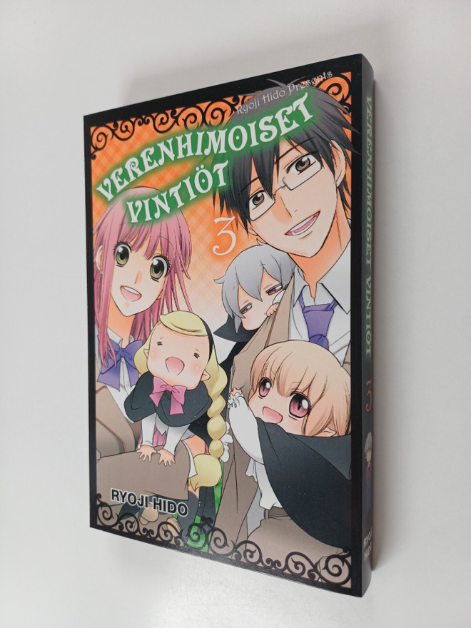 Ryoji Hido : Verenhimoiset vintiöt 3