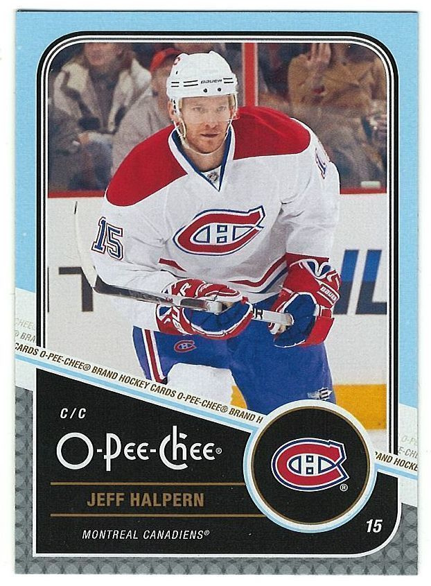 11-12 O-Pee-Chee #92 Jeff Halpern Ex-TPS 2013-14