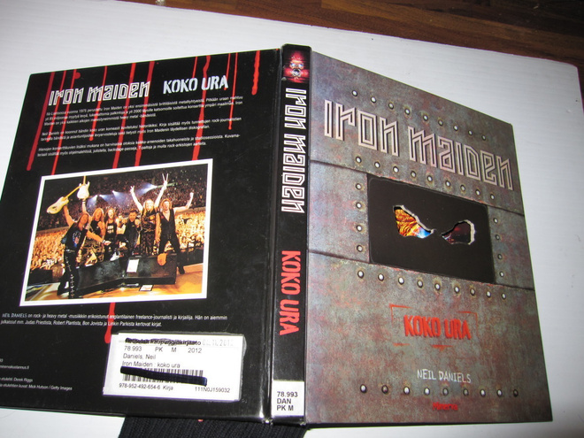 IRON MAIDEN - koko ura ; kirja