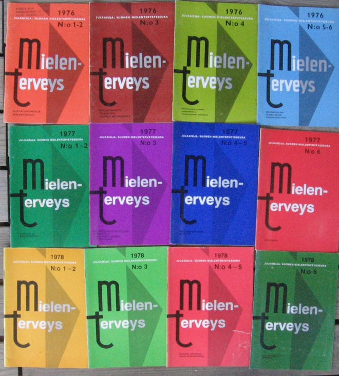 Mielenterveys. Vuosikertoja ja hajanumeroita  1976-1982
