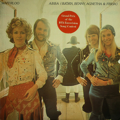 (LP) ABBA, Björn, Benny, Agnetha & Frida – Waterloo