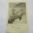 Sotilas ja neito kalastamassa kp - 1944 - pikkukuva 1